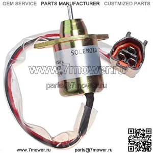 Соленоид отключения подачи топлива M810324 Совместим с John Deere 4200 4500 4210 4310 4410 4510 4610 4710 4105 4300 4400 4600 4700 3120 3320 3520 3720 3203 3032E 3036 Е 3038Э 2025Г 2027Г 2032Г 2036Г