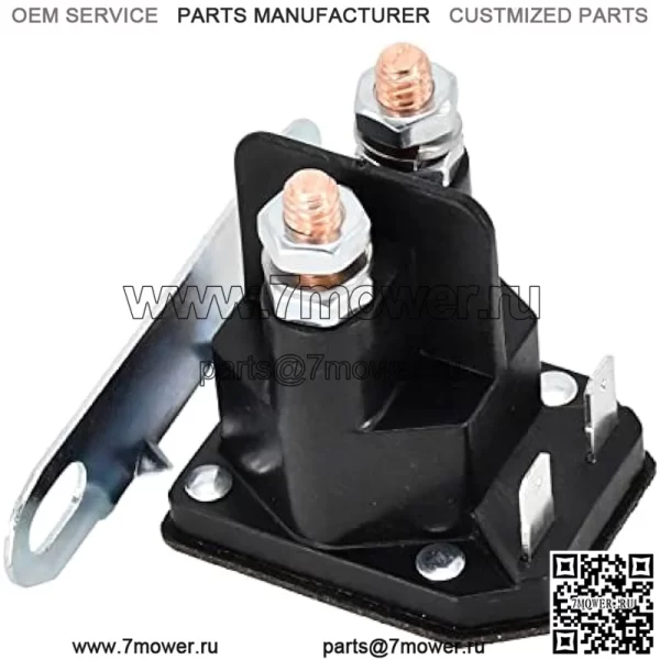 12V GY22476 AUC15346 Starter Solenoid Compatible with John Deere Tractor D100 D105 D110 D120 D125 D130 D140 D150 D155 D160 D170 Z225 Z235 Z245 Z255 Z335E Z335M Z345M Z345R Z355E Z355R