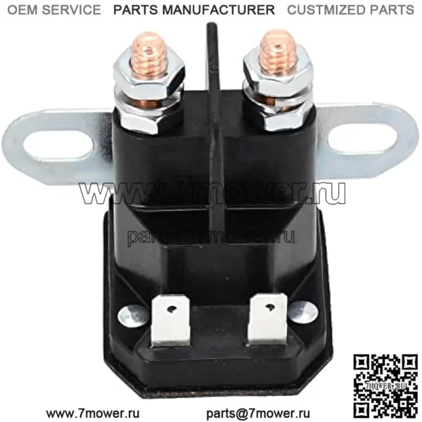 12V GY22476 AUC15346 Starter Solenoid Compatible with John Deere Tractor D100 D105 D110 D120 D125 D130 D140 D150 D155 D160 D170 Z225 Z235 Z245 Z255 Z335E Z335M Z345M Z345R Z355E Z355R - Image 2