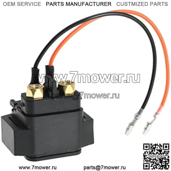 Электромагнитное реле стартера для Yamaha Wave Runner FX Cruiser VX Cruiser Sport FZR VXS VXR FZS V1, замена 6B6-81940-00-00 240-58005 2004 2005 2006 2007 2008 2009 2010 2011 2012 2013 2014 20 15 - Image 2