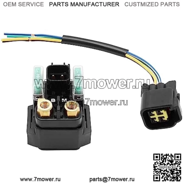 Электромагнитное реле и вилка стартера для Yamaha Raptor 700 700R 250 125 2006-Up Kodiak 450 2018-Up 5UG-81940-00-00 5B4-81940-00-00 4D3-81940-00-00