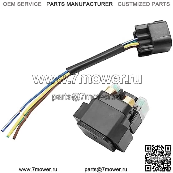Электромагнитное реле и вилка стартера для Yamaha Raptor 700 700R 250 125 2006-Up Kodiak 450 2018-Up 5UG-81940-00-00 5B4-81940-00-00 4D3-81940-00-00 - Image 3