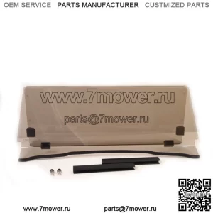 Тонированное лобовое стекло тележки для гольфа для Yamaha G29 Drive 2007-2016, складное, толщина 3/16 дюйма