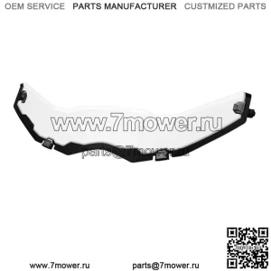 Для Can-Am Maverick X3/Max устойчивое к царапинам половинное лобовое стекло 17-24 #715002909