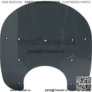 Сменное ветровое стекло Memphis Shades 15 дюймов, темно-черное ветровое стекло Harley Road King (для: Harley-Davidson)