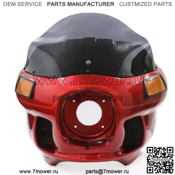 Klock Werks Dark Smoke Flare Лобовое стекло Harley FXR FXRT FXRP Sport Glide (Для: Harley-Davidson)