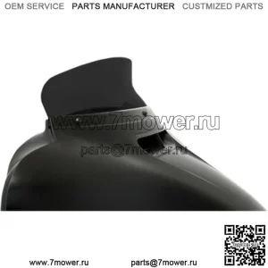 Спойлер Memphis Shades 4,5 дюйма Black Smoke Batwing Лобовое стекло Harley 14+ Touring (Для: Harley-Davidson)