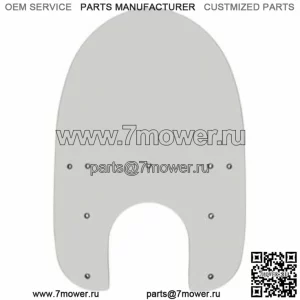 19-дюймовое оригинальное ветровое стекло Memphis Shades с солнечной батареей Harley Softail Springer 93-07 (для: Harley-Davidson)