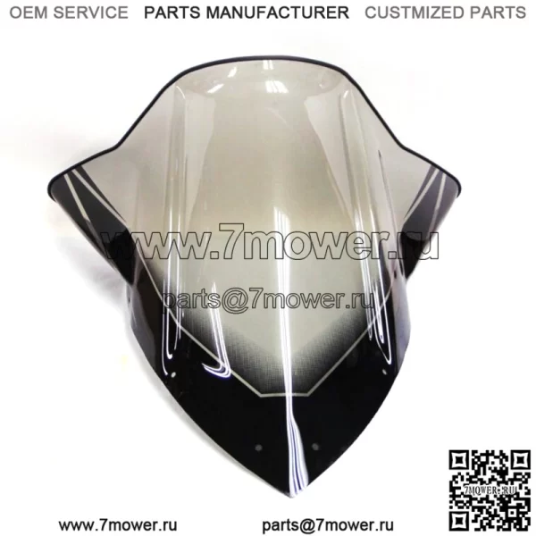 OEM лобовое стекло для снегохода Mid LXR с черным оттенком 8639-134