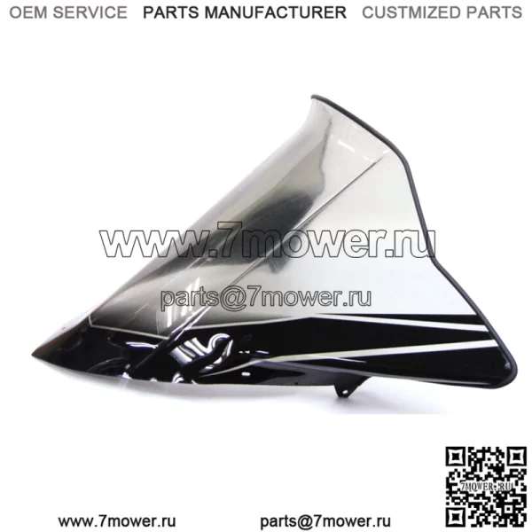 OEM лобовое стекло для снегохода Mid LXR с черным оттенком 8639-134 - Image 4