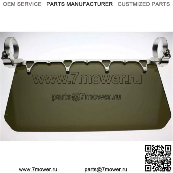Солнцезащитный козырек и зажим Axia Alloys Aluminium 12 дюймов Polaris Yamaha Honda RZR Kawasaki (для: более одного автомобиля) - Image 2