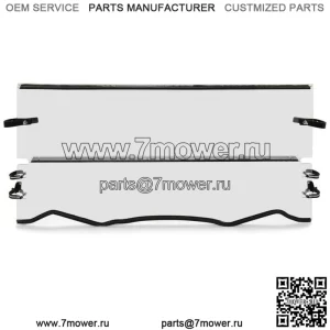Прозрачное откидное лобовое стекло для Kawasaki Teryx/Teryx4 800 4x4 2022 2023 (Для: более одного автомобиля)