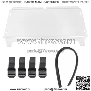 Для Kawasaki Teryx 4 750 2012-2013/Teryx 4 800 2014-2015 UTV полное лобовое стекло