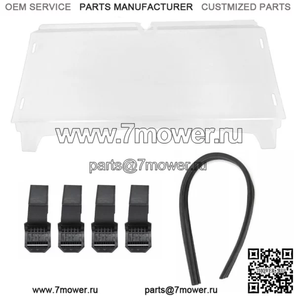 Для Kawasaki Teryx 4 750 2012-2013/Teryx 4 800 2014-2015 UTV полное лобовое стекло