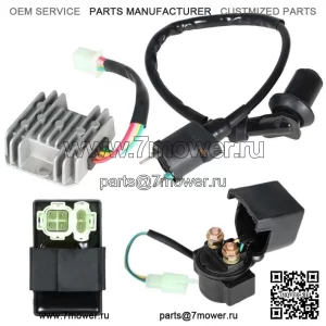 Электрический комплект катушки зажигания реле-регулятор cdi для 50-150cc GY6 ATV Go Kart