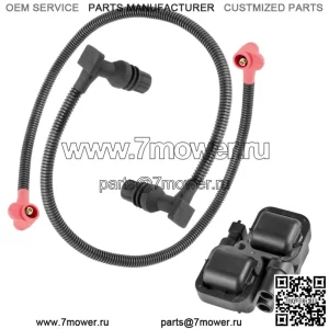 Подходит для катушки зажигания Polaris RZR 800 с проводом свечи зажигания 52 и 59,3 см EFI 2011-14 гг. (Для: Polaris)
