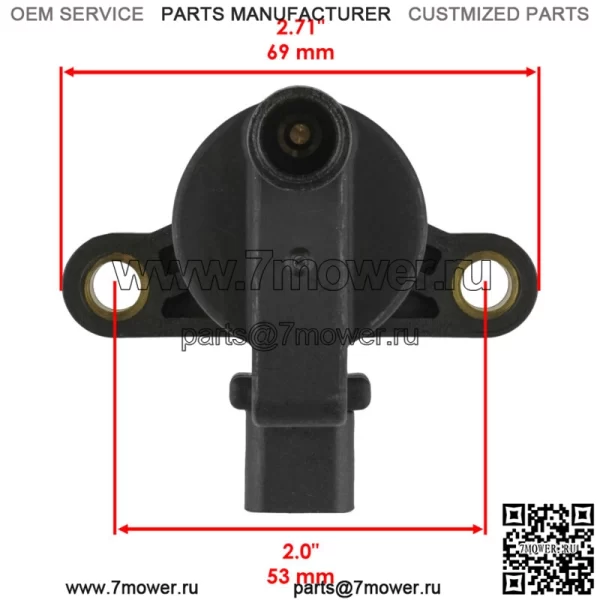 Катушка зажигания с проводом свечи зажигания для Polaris RZR 570/RZR Trail 570 2015-2022 (Для: Polaris) - Image 2