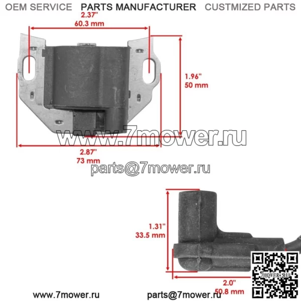Катушка зажигания для John Deere X300R X304 X305 X310 X320 X324 X350R X354 FS600V - Image 2