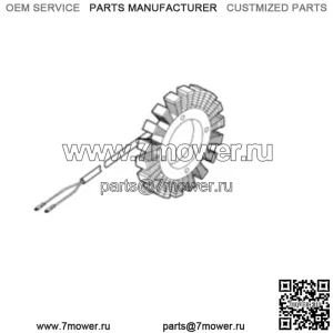 СТАТОР ГЕНЕРАТОРА ДЛЯ Бункерной и полевой машины JOHN DEERE 1200 1200A