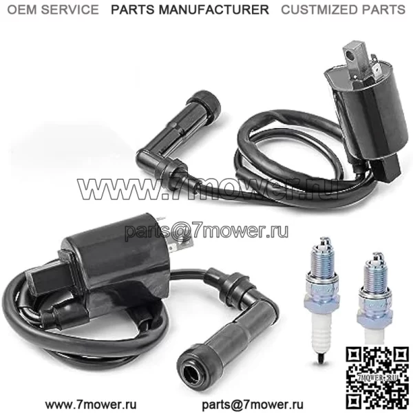 Комплект катушек зажигания R + L и свеча зажигания + крышка для Yamaha Virago 700 750 1000 1100 XV700 XV750 XV1000 XV1100 1984-1999 - Image 5