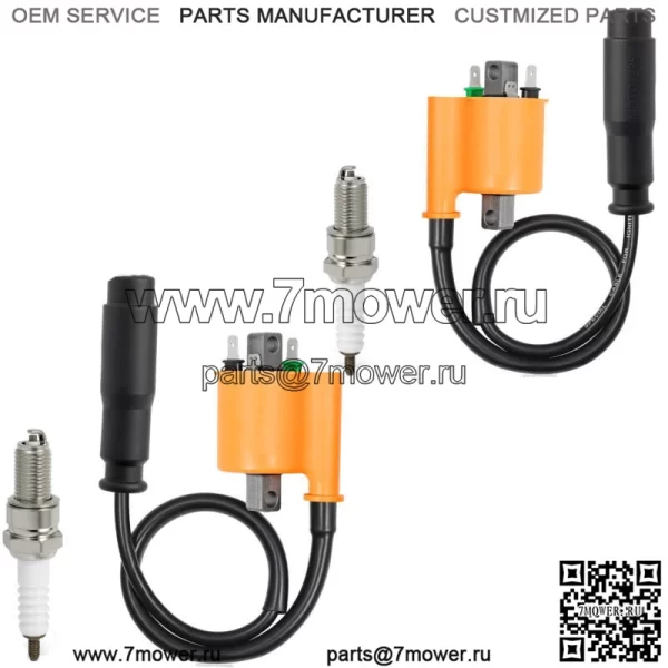 2 свечи зажигания катушки зажигания для Kawasaki Teryx 750 800 KRF750 09-13 KRF800 15-22 (для: более одного автомобиля) - Image 2