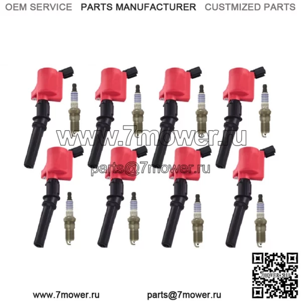 Катушка зажигания Energy и платиновая свеча зажигания Motorcraft для Ford F150 F550 (для: более одного автомобиля)