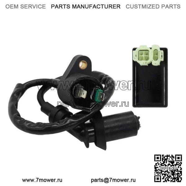 Катушка зажигания ATV и коробка CDI 88-99 подходят для Honda TRX300 Fourtrax 300 TRX300FW 2X4 (для: Honda)