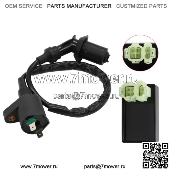 Катушка зажигания ATV и коробка CDI 88-99 подходят для Honda TRX300 Fourtrax 300 TRX300FW 2X4 (для: Honda) - Image 4