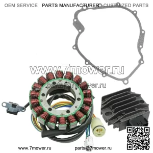 Выпрямитель статора и регулятора для Yamaha Rhino 660 YXR660 2004-2007 гг. с прокладкой (для: Yamaha Rhino 660 2006 г.)
