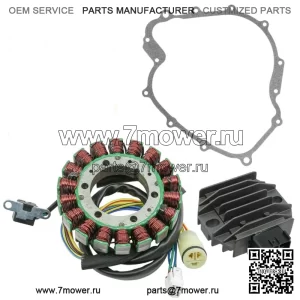 Выпрямитель статора и регулятора для Yamaha Rhino 660 YXR660 2004-2007 гг. с прокладкой (подходит: Yamaha Rhino 660)