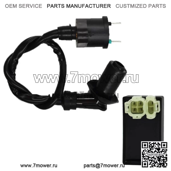 Коробка CDI + катушка зажигания для Honda FourTrax 300 TRX300 TRX 300 TRX300FW 1988-1992 гг.