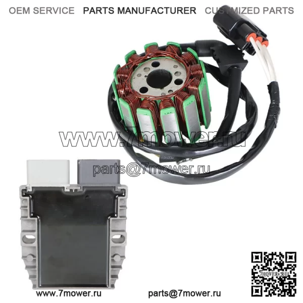 Статор и регулятор-выпрямитель Mosfet подходит для Yamaha YZF-R1 YZF R1 YZFR1 2007 2008