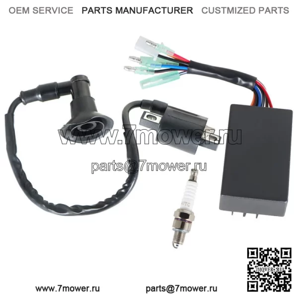 Подходит для Polaris Sportsman Predator 90 2003-2006 CDI BOX, катушка зажигания, свеча зажигания - Image 2
