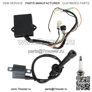 Катушка зажигания Свеча зажигания Коробка CDI для Yamaha Big Bear 350 YFM350FW 4x4 1990-1994 гг.