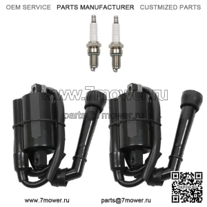 2 свечи зажигания катушки зажигания для Suzuki Intrumer VS700GL VS750GLP VS800GL 1986-04