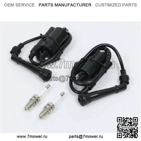 2 свечи зажигания катушки зажигания для Suzuki Intrumer VS700GL VS750GLP VS800GL 1986-04 - Image 2
