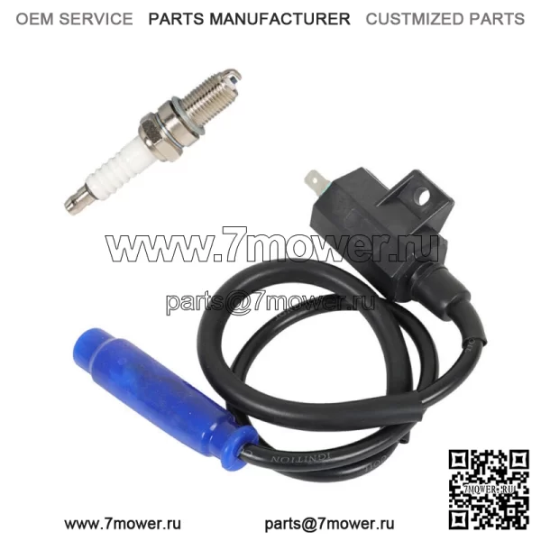 Катушка зажигания + свеча зажигания + колпачок для Kawasaki Prairie 700 KVF700 2004 2005 2006 - Image 5