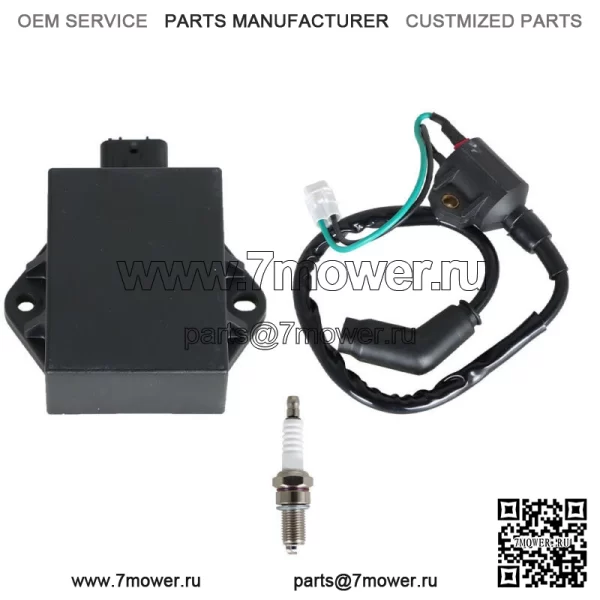 Для Polaris Sportsman HAWKEYE 300 2008-2011 новая катушка зажигания CDI BOX, свеча зажигания - Image 2