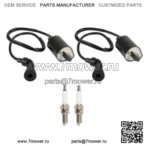 Для Suzuki INTRUDER VS1400 1987-2009 VL1500 98-04 2 катушки зажигания и свеча зажигания