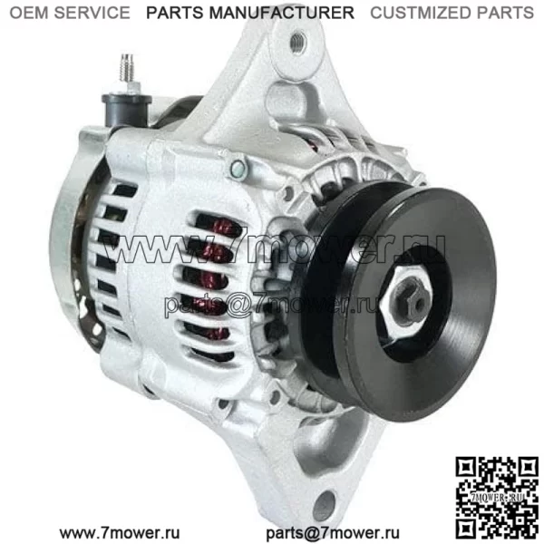 Генератор - Denso Style (12356) подходит для John Deere 3038E 4300 4700 3420 4200 4600 3032E 4210 4610 3320 4400 3520 4410 3025E 4105 4510 3720 4500 3120 4310 4710 подходит для New Holland E27 E27BSR подходит для Yanmar
