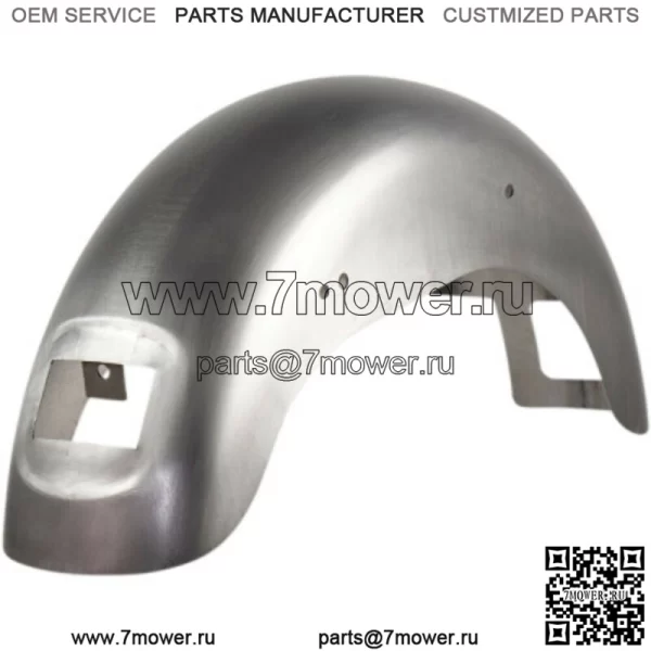 Russ Wernimont Designs 7 1/2-дюймовое кастомное стальное заднее крыло 91-05 Harley FXD Dyna (для: Harley-Davidson)