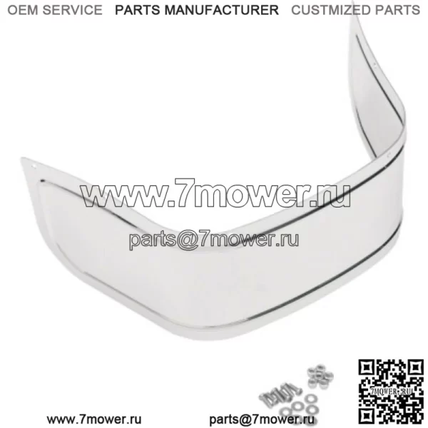 Юбка крыла  с хромированной отделкой Accent Harley Touring FLT FLHT 80-13 (Для: Harley-Davidson)