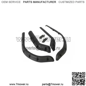 Для EZGO TXT Golf Cart Fender Flares 94-2013 Набор из 4 саморезов с черными винтами