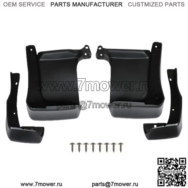 Для 2013-2015 Honda Accord Брызговики Брызговики спереди и сзади, 4 шт. - Image 3