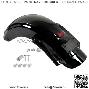 Для 2009-2013 Touring Road King Street Glide Система заднего крыла в стиле CVO со светодиодом