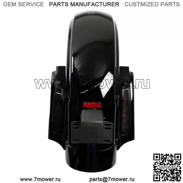 Для 2009-2013 Touring Road King Street Glide Система заднего крыла в стиле CVO со светодиодом - Image 3