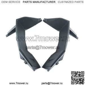Черные расширители передних крыльев для Polaris RZR XP 1000 4 Turbo S 900 2014-2023 (Для: Polaris)