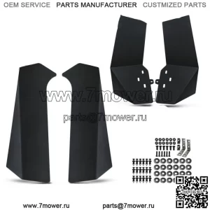 Брызговики, расширители крыльев для Polaris RZR XP 4 1000 2014-2018 Turbo UTV, упрощенные (для: Polaris)