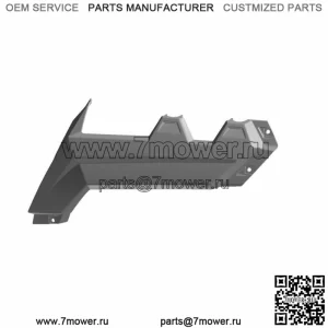 Левое заднее крыло Polaris, Velocity Blue, оригинальная OEM-деталь 5450076-689, 1 шт. (Для: Polaris)