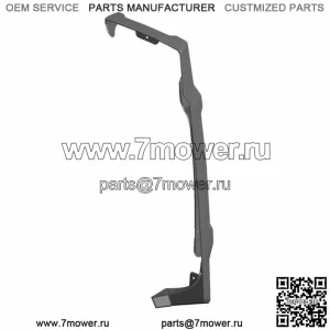Заднее крыло Polaris, правое, белая молния, оригинальная деталь OEM 5450716-599 (для: Polaris)